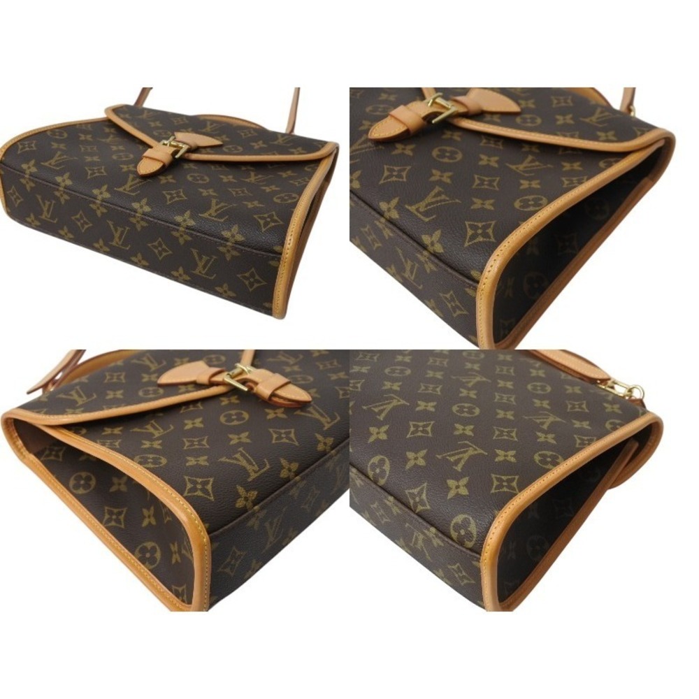 LOUIS VUITTON shoulder handbag Bernia Monogram canvas leather brown - Picture 7 of 9